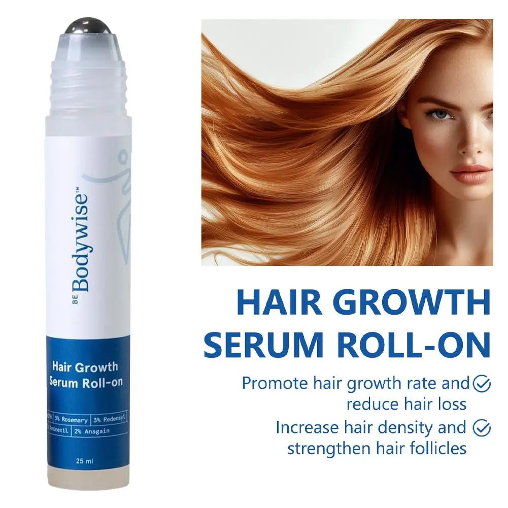 Revitalize Your Hair with 25Ml Rosemary Hair Growth Serum - Nourishing Scalp Treatment for Frizz Control and Strengthened Roots
